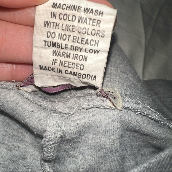 Vintage Y2K SweatPant Capri Pants with cute pockets! - Picture 11 of 16